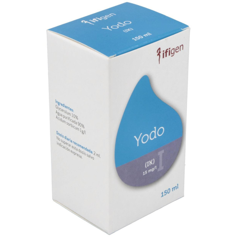 Yodo (i) Oligoelementos 150ml - Ifigen