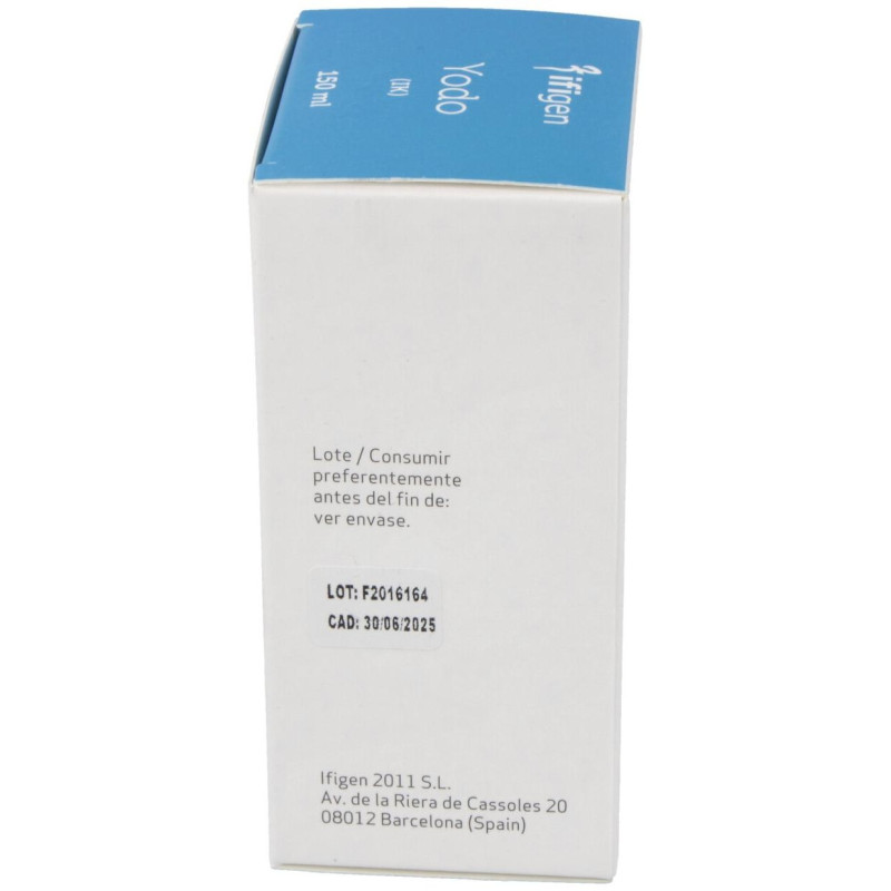 Yodo (i) Oligoelementos 150ml - Ifigen