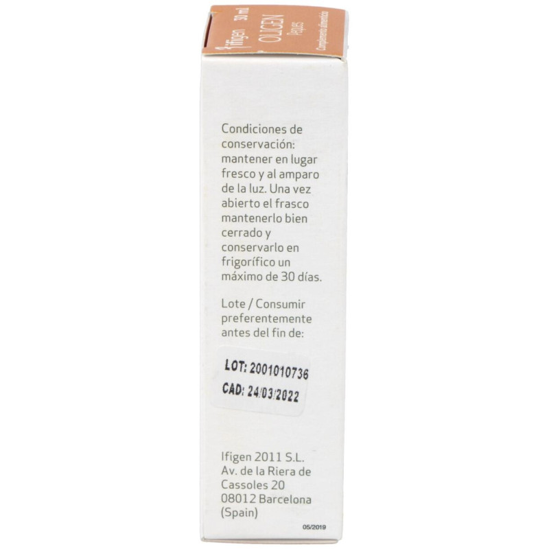 Oligen Peques Dha 80% Tg Enzimatico 30Ml.