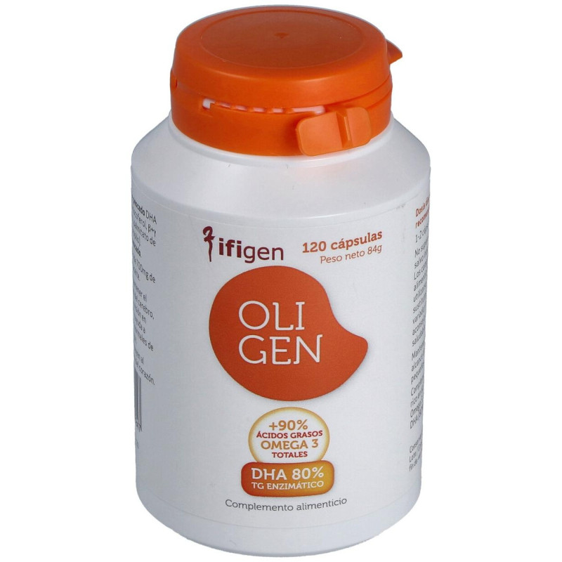 Oligen Dha 80% Tg Enzimatico 120cap - Ifigen
