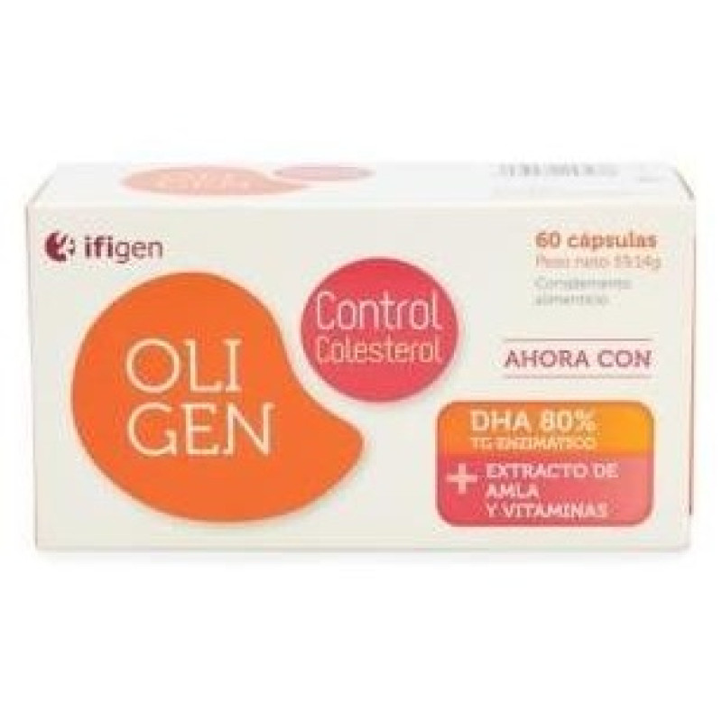 Ifigen Oligen Control Colesterol Dha 80% 60Caps