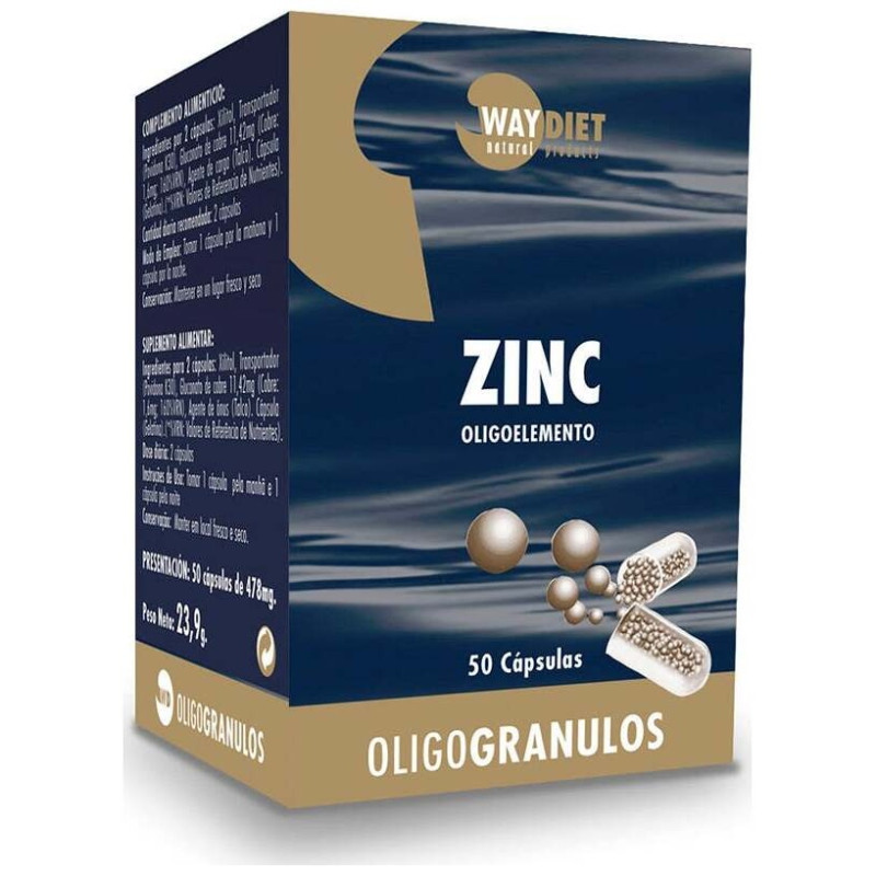 Waydiet Natural Zinc 50Caps