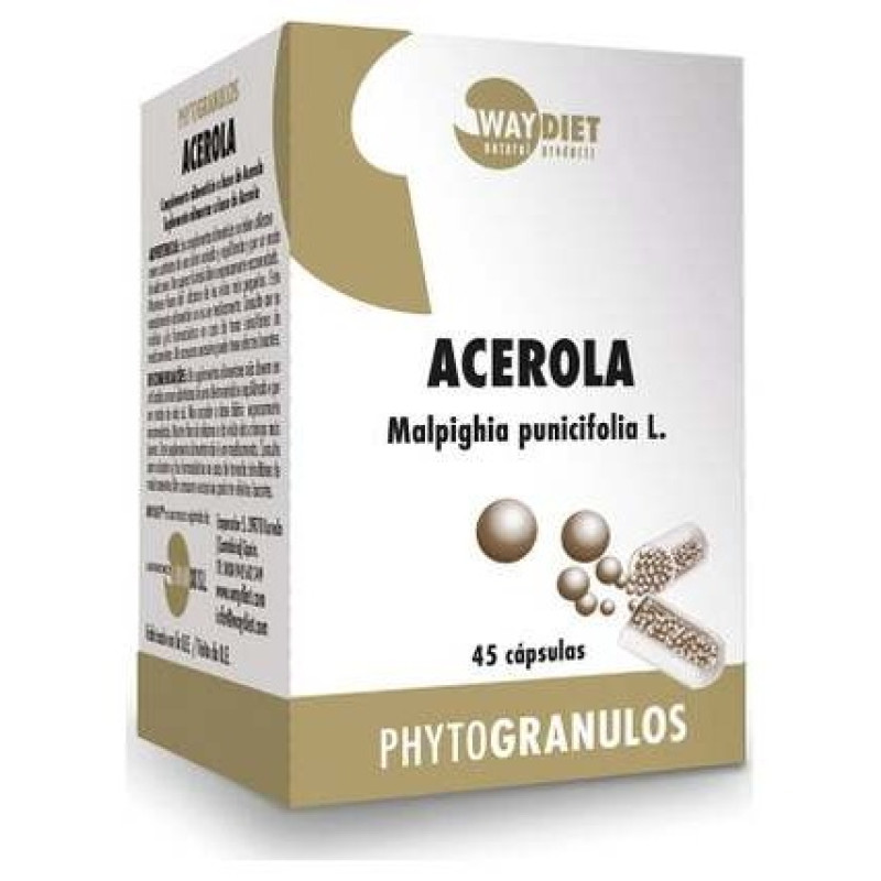 Waydiet Natural Acerola Phytogránulos 45Caps