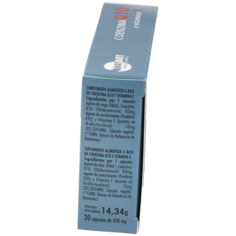 Waydiet Natural Q10 + Vit E 30Caps