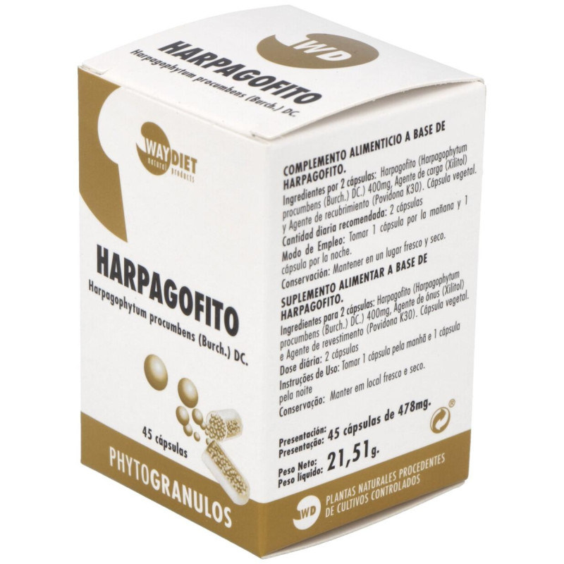 Waydiet Harpagofito Phytogranules 45Caps
