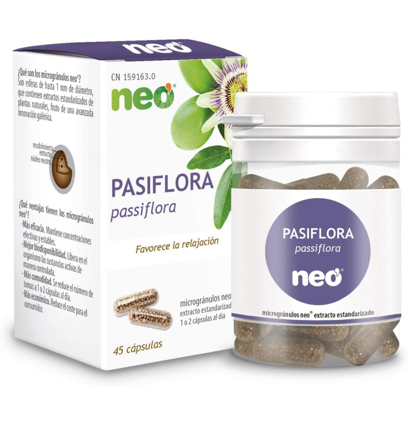 Pasiflora Neo (45 Cápsulas) - Neovital Health