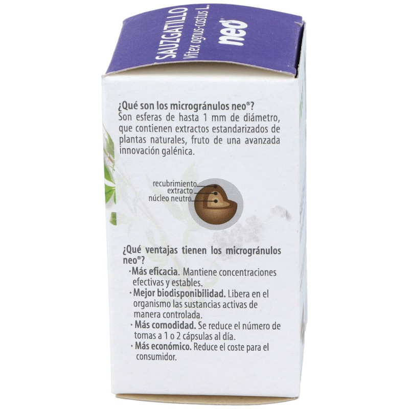 Sauzgatillo Microgranulos Neo 45cap - Neovital