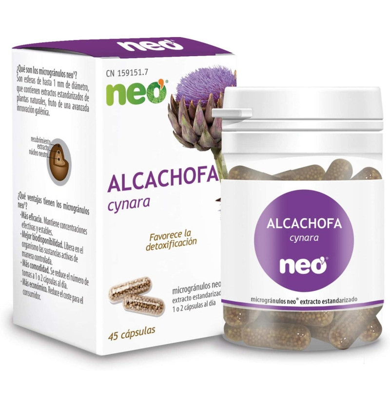 Alcachofa Neo (45 Cápsulas) - Neovital Health