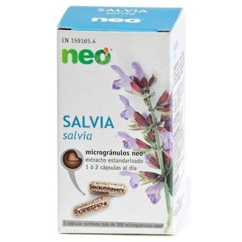 Salvia Microgranulos 45caps Neovital - Neo