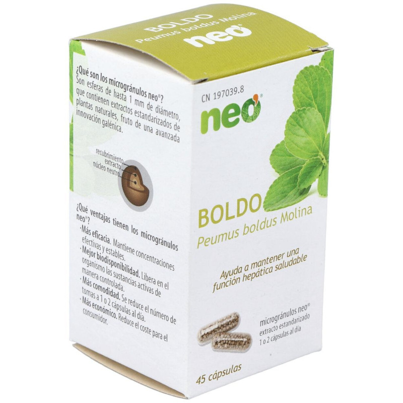 Boldo Microgranulos Neo 45cap - Neovital