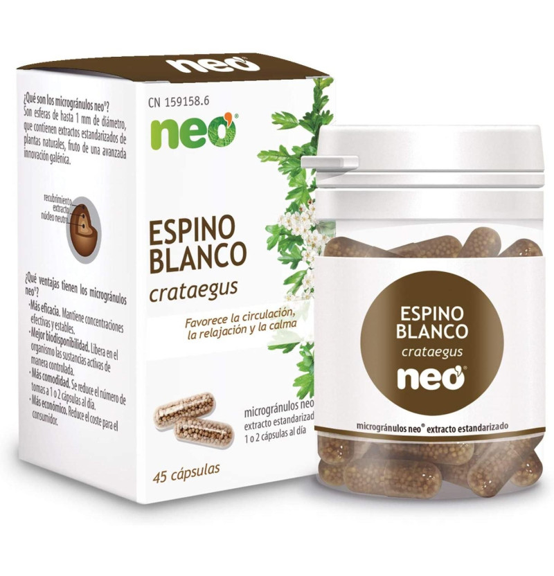 Espino Blanco Neo (45 Cápsulas) - Neovital Health