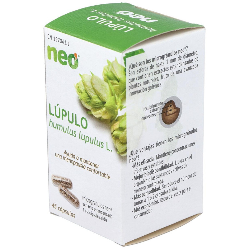 Lupulo Microgranulos Neo 45cap - Neovital