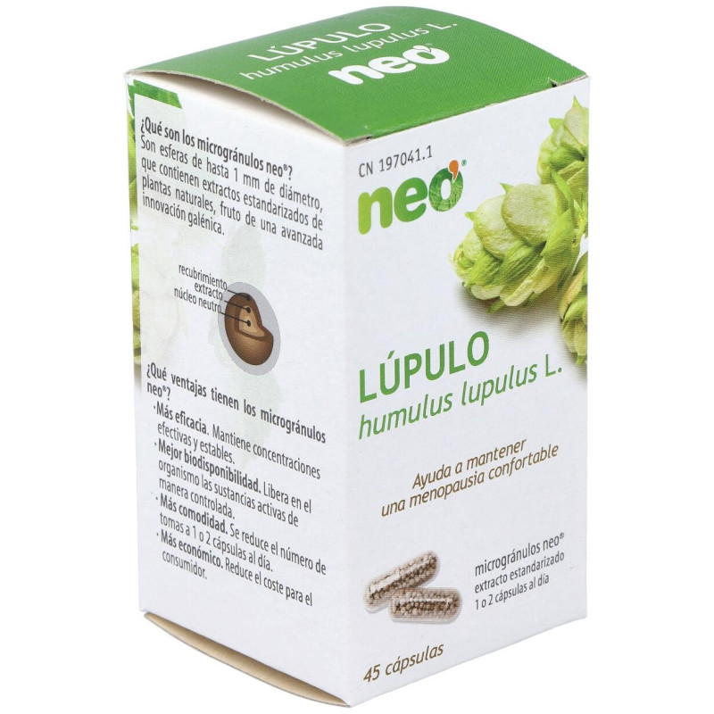 Lupulo Microgranulos Neo 45cap - Neovital