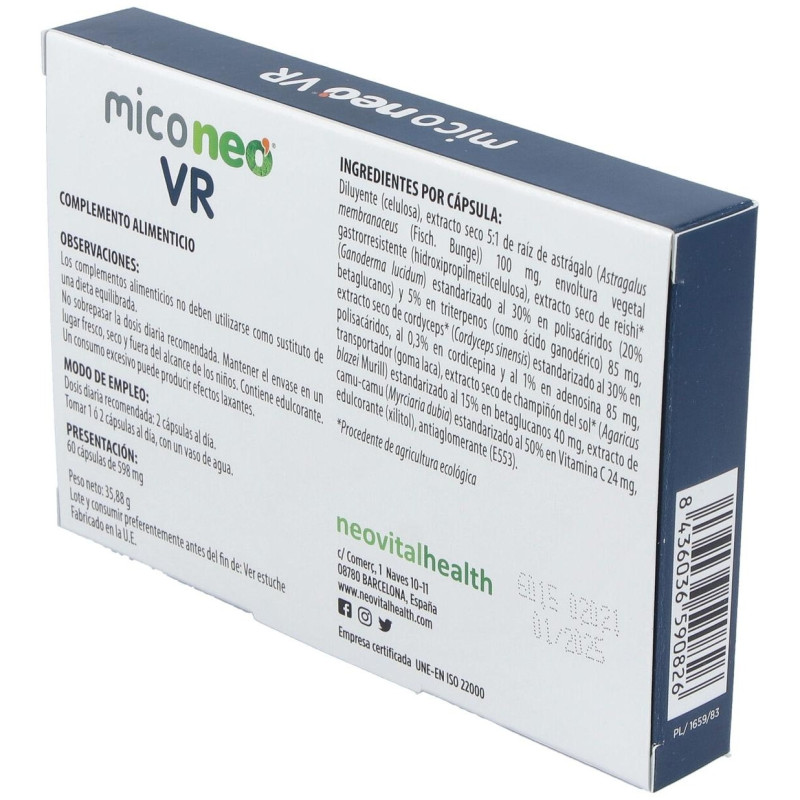 Neovital Health Mico Neo Vr 60cáps - Neovital