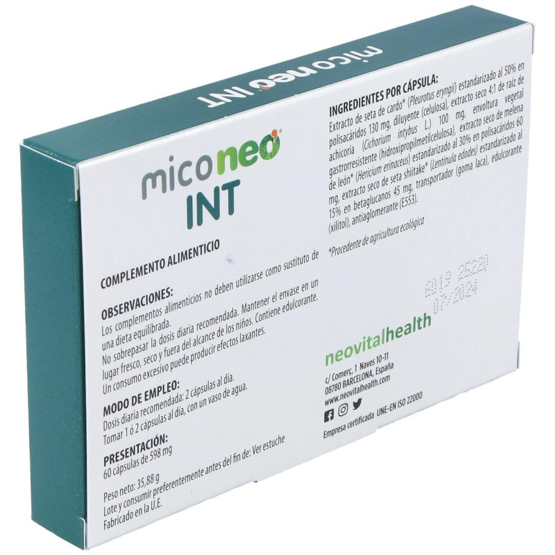 Neovital Health Mico Neo Int 60cáps - Neovital