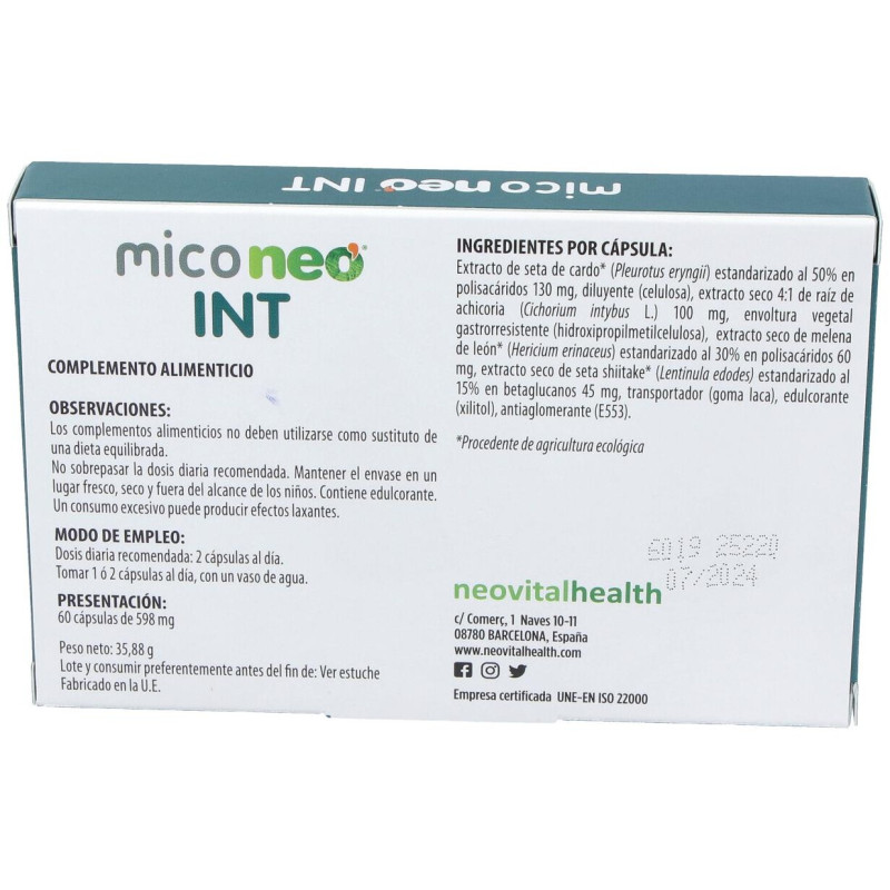 Neovital Health Mico Neo Int 60cáps - Neovital