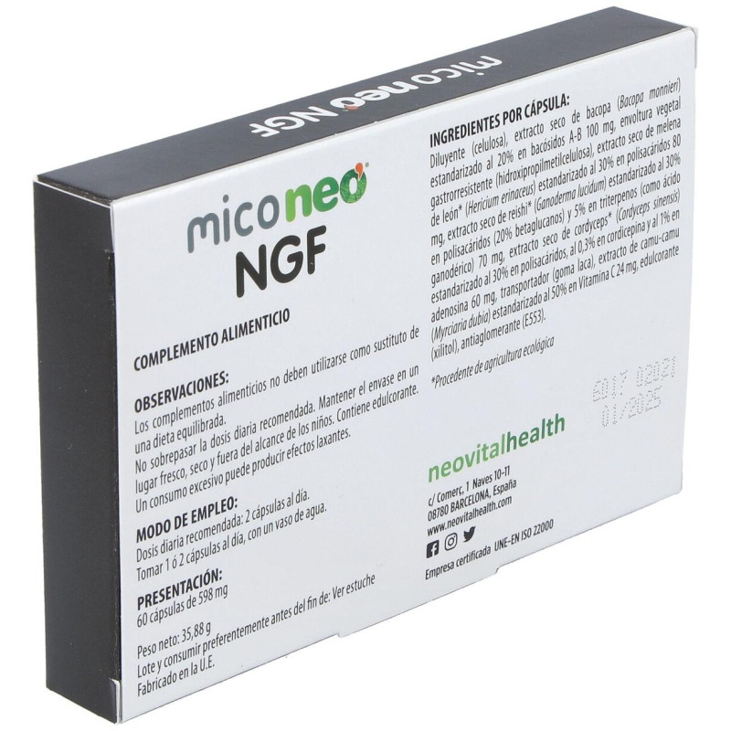 Neovital Health Mico Neo Ngf 60cáps - Neovital