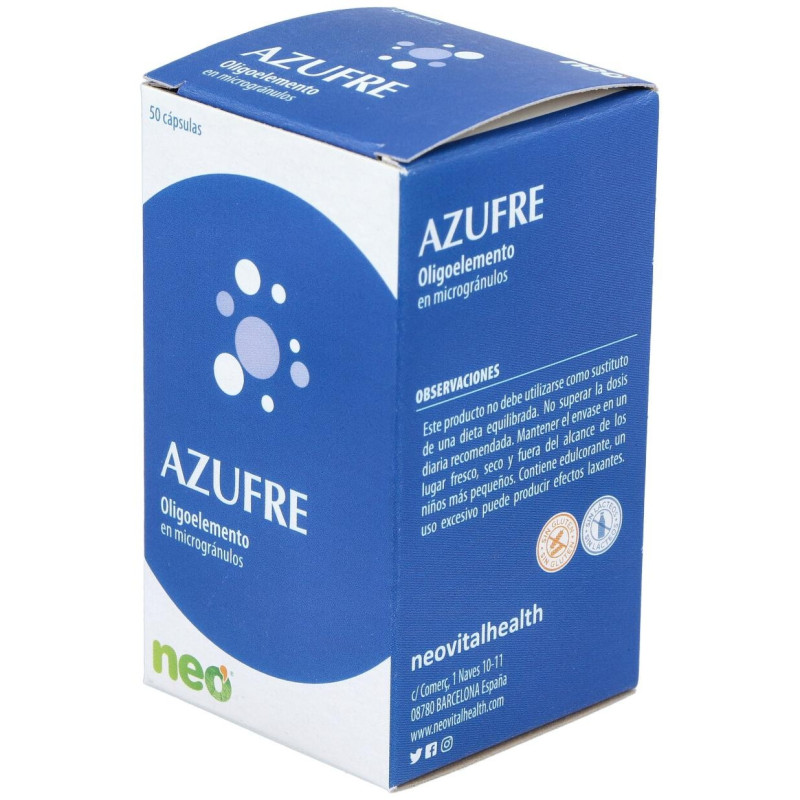 Azufre Microgranulos Neo 50cap - Neovital