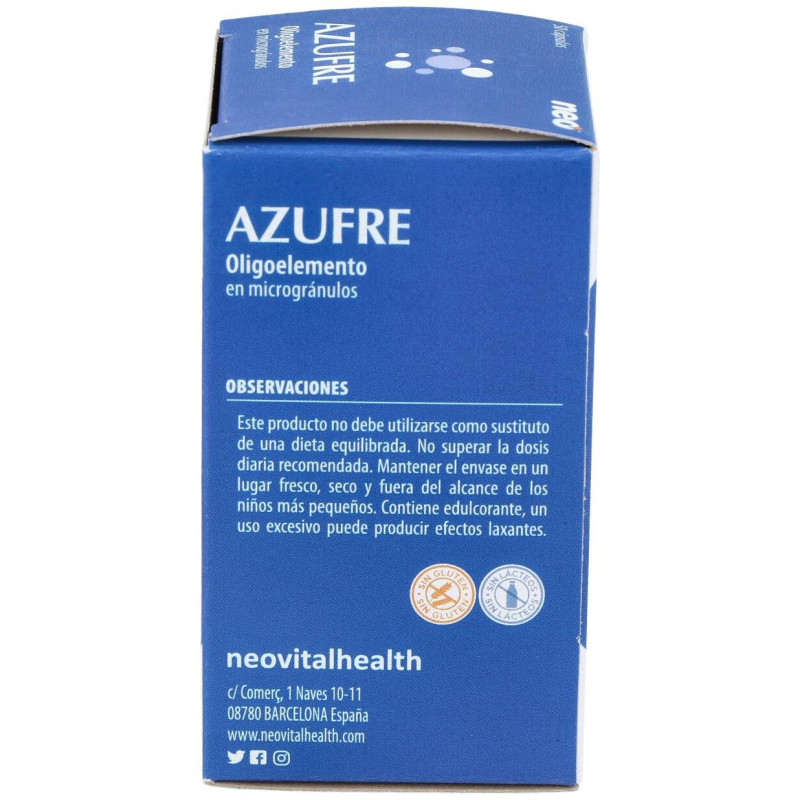 Azufre Microgranulos Neo 50cap - Neovital