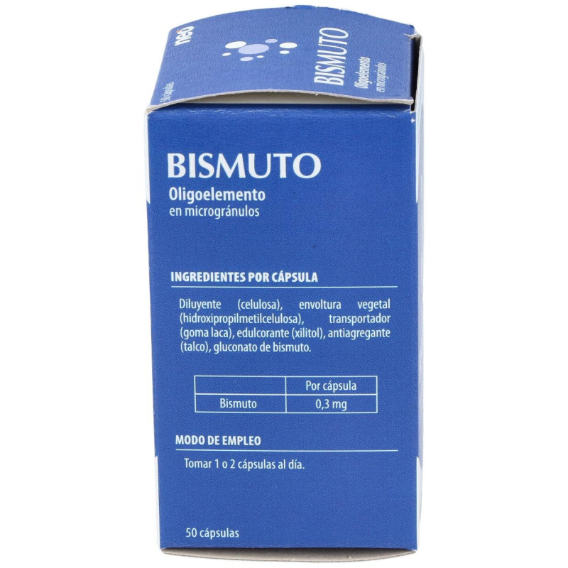 Bismuto Microgranulos Neo 50cap - Neovital