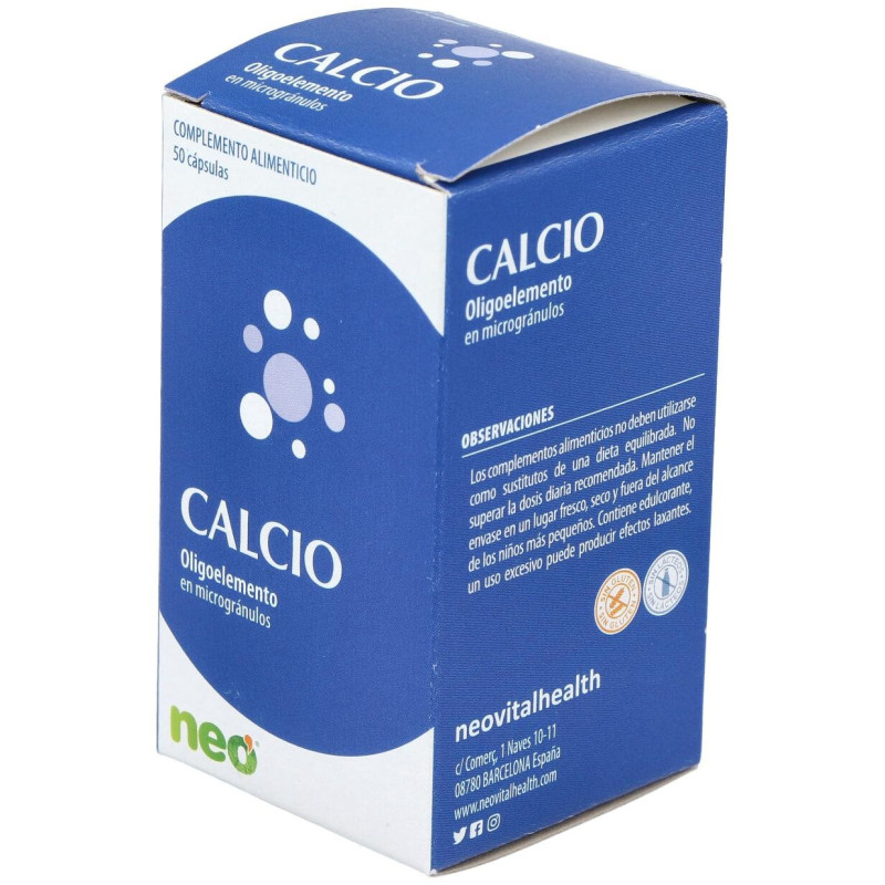 Calcio Microgranulos Neo 50cap - Neovital