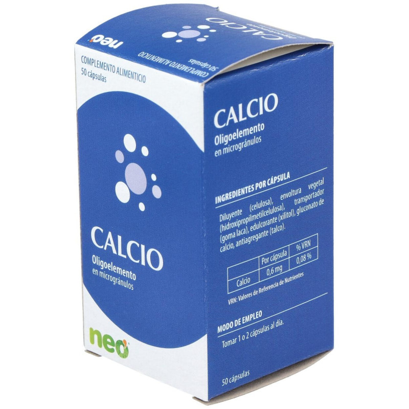 Calcio Microgranulos Neo 50cap - Neovital