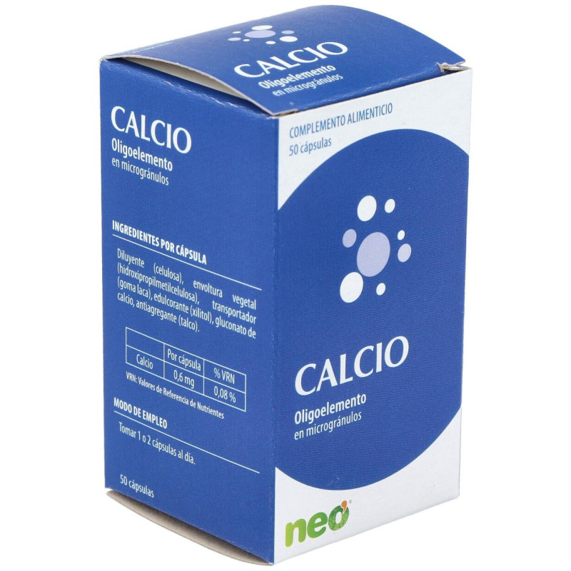 Calcio Microgranulos Neo 50cap - Neovital