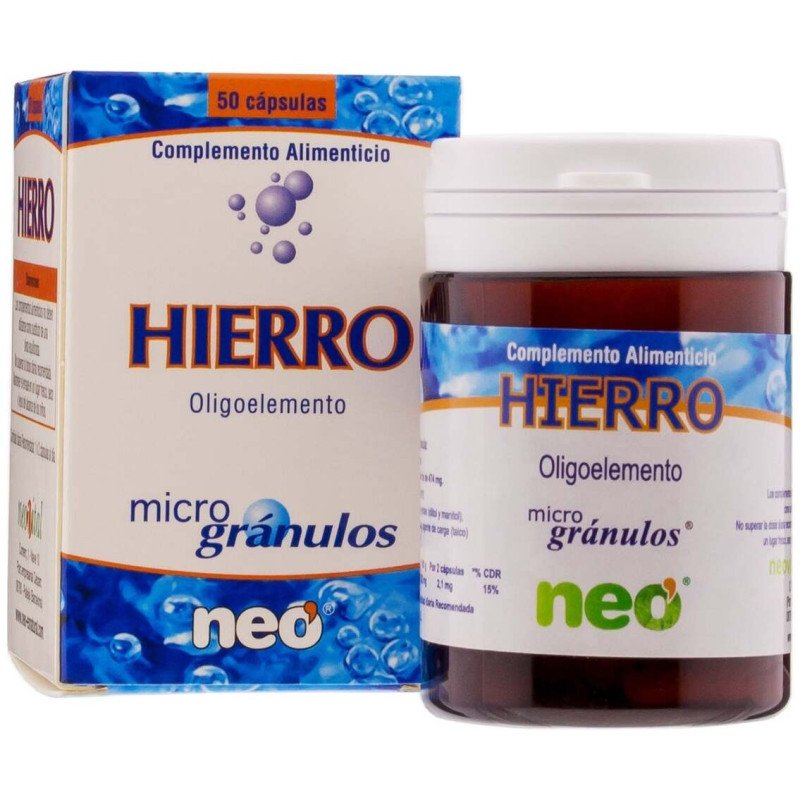 Hierro Microgranulos Neo 50cap - Neovital