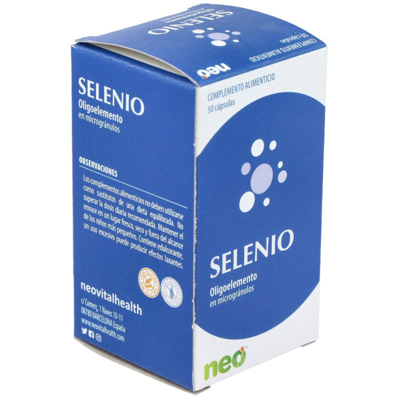 Selenio Microgranulos Neo 50cap - Neovital