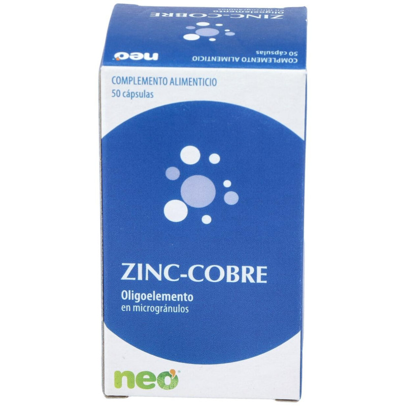 Zinc - Cobre Microgranulos Neo 50cap - Neovital