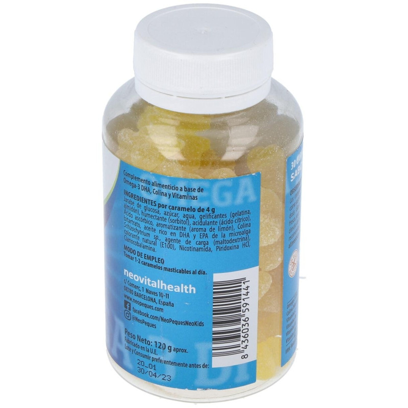 Neo Peques Gummies Omega 3 Dha 30gominolas - Neovital