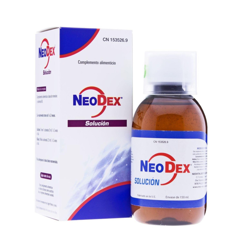 Neodex Solución (1 Envase 150 ml) - Neovital Health