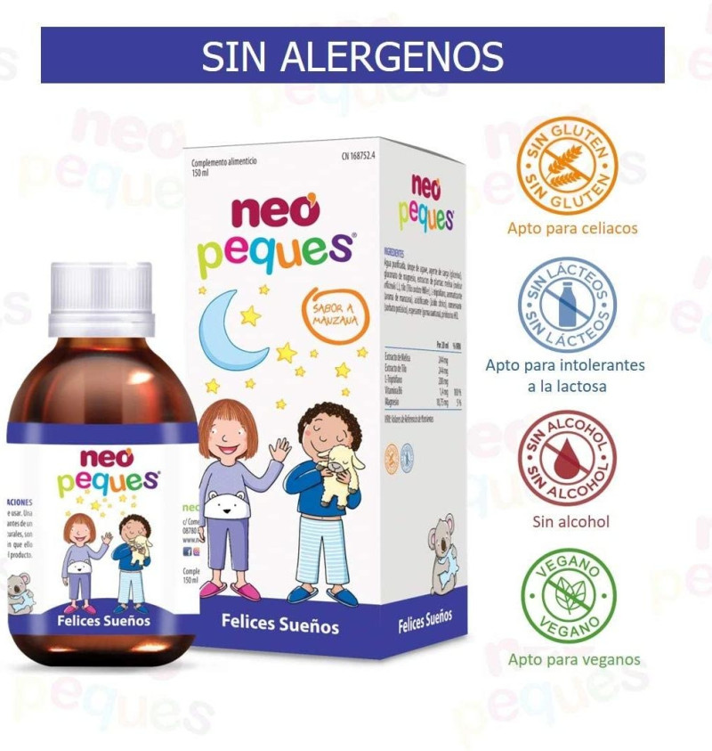 Neo Peques Felices Sueños (1 Envase 150 ml) - Neovital Health