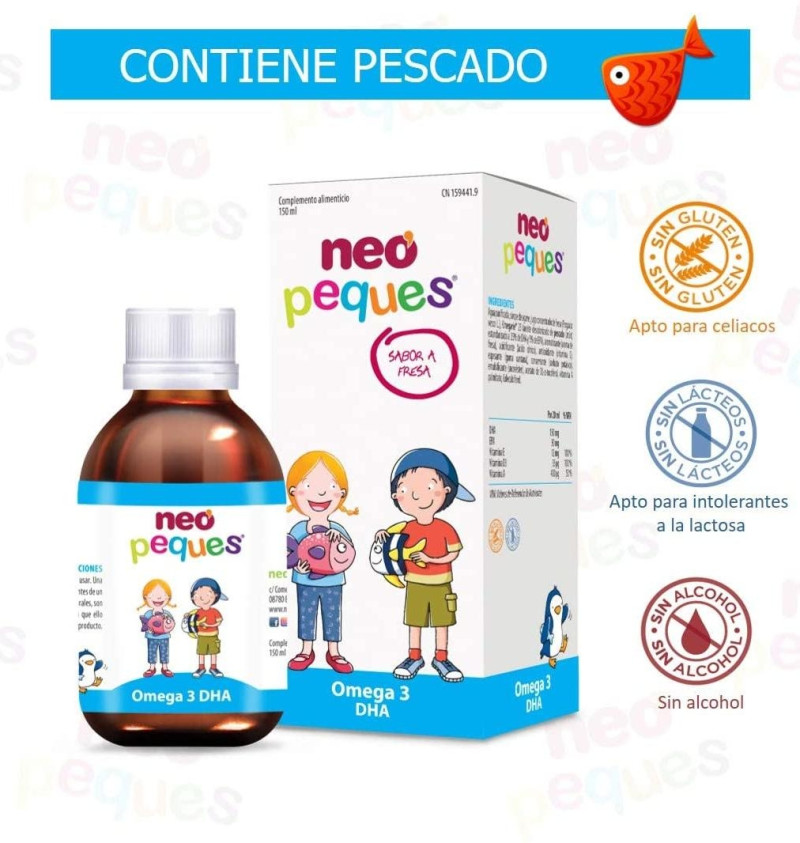 Neo Peques Omega 3 (1 Envase 150 ml) - Neovital Health