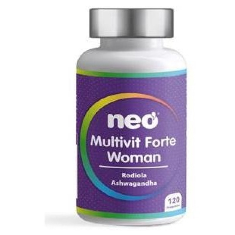 Neo Multivit Forte Woman Rodiola Ashwagandha 120comp - Neovital