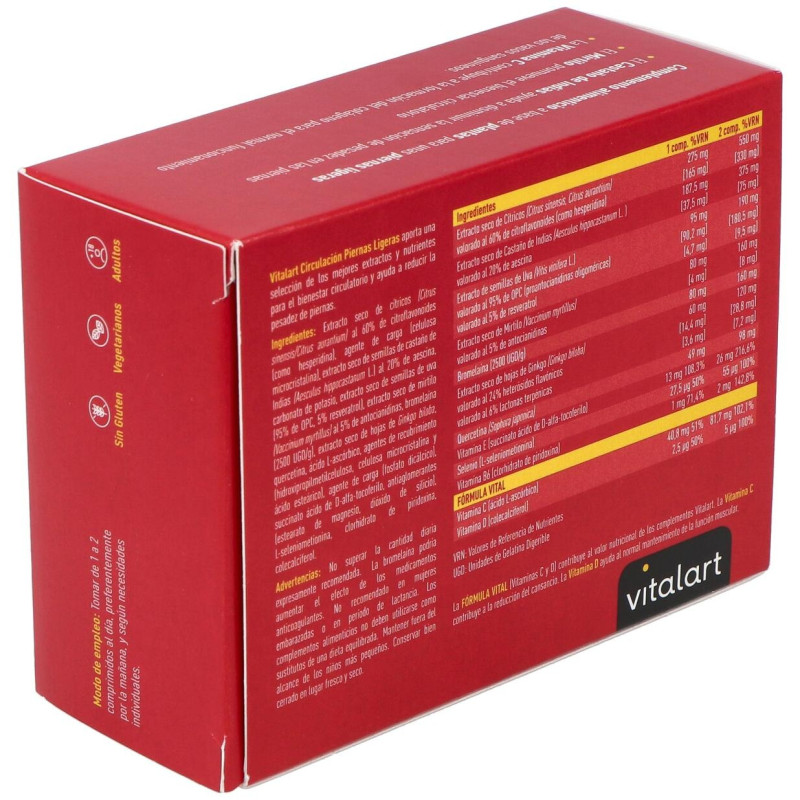 Vitalart Circulacion Piernas Ligeras 60Comp.
