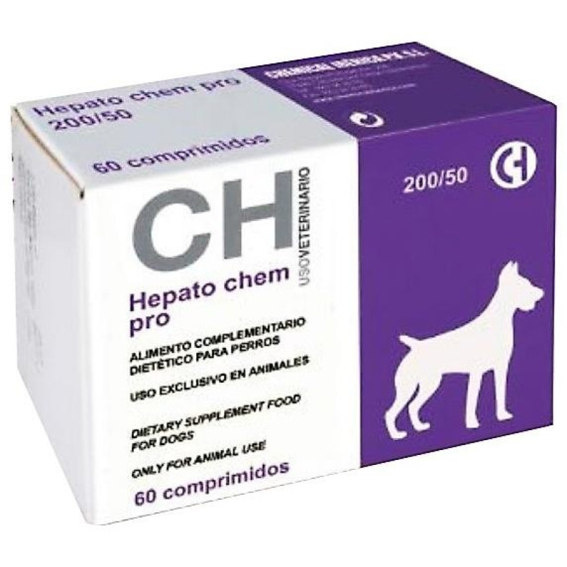 Chemical Hepato Chem Pro 200/50 60 Comprimidos