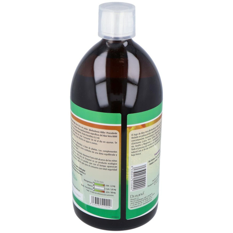 Jugo Aloe Vera Bio 1 Litro - Drasanvi