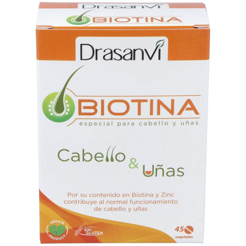Biotina Cabello y Uñas 45comp - Drasanvi