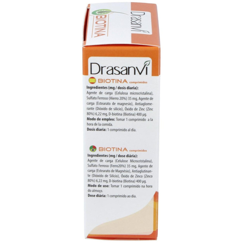 Biotina Cabello y Uñas 45comp - Drasanvi