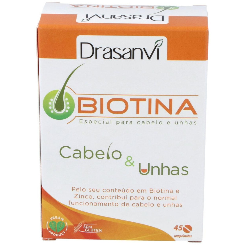 Biotina Cabello y Uñas 45comp - Drasanvi