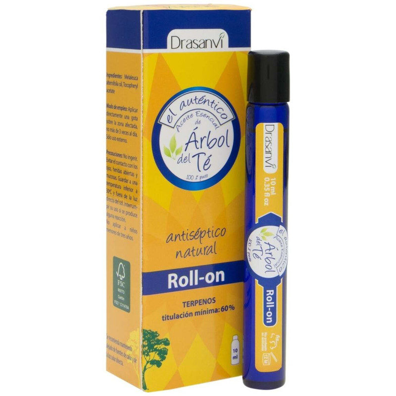 Aceite de Árbol de Té Roll On 10ml - Drasanvi