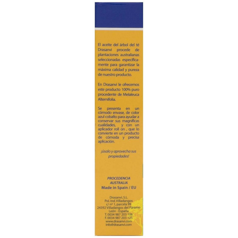 Aceite de Árbol de Té Roll On 10ml - Drasanvi