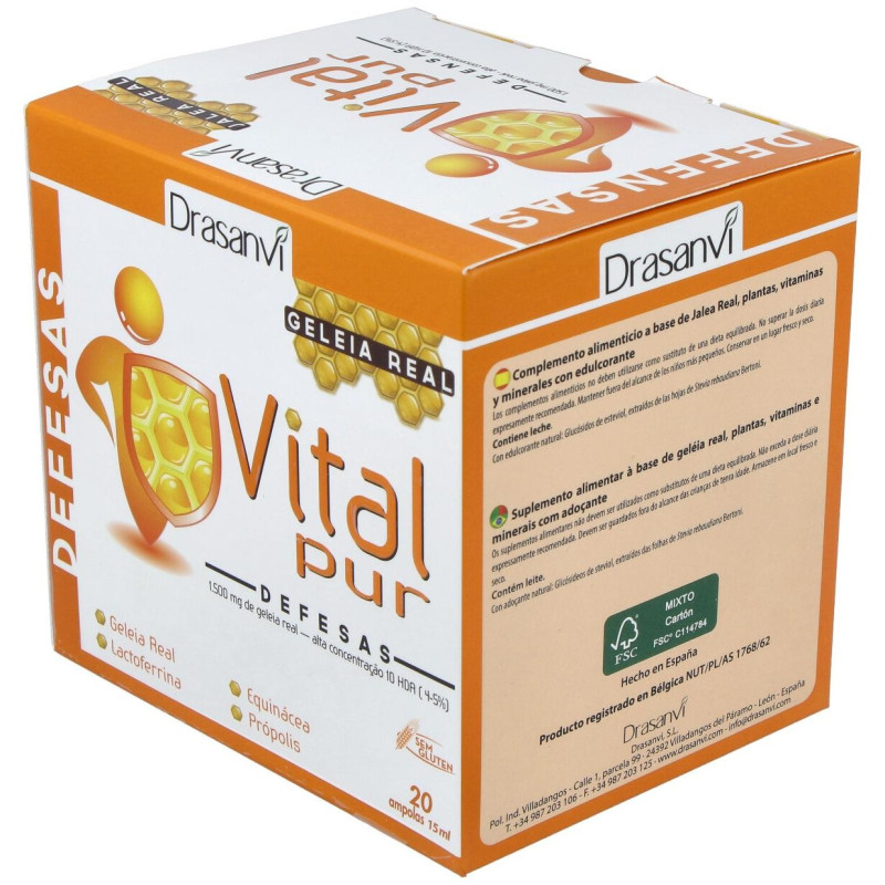 Drasanvi Vitalpur Jalea Real Defensas 15Ml 20Uds