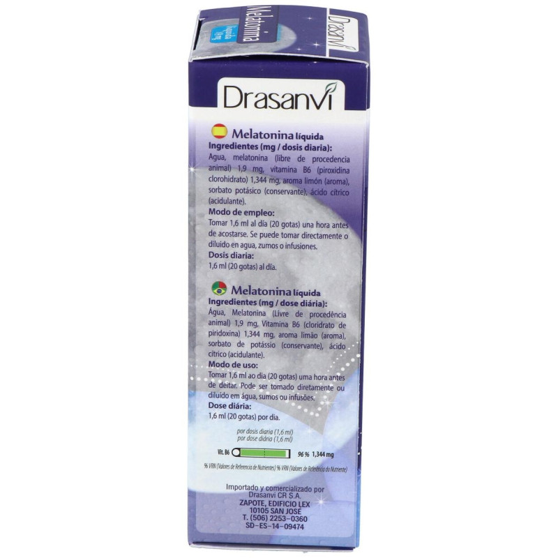 Drasanvi Melatonina Líquida 1.9Mg 50Ml