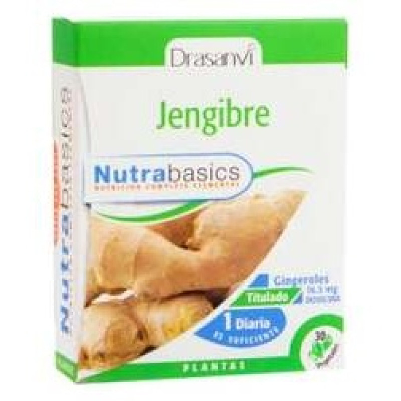 Nutrabasics Jengibre 30cáps - Drasanvi