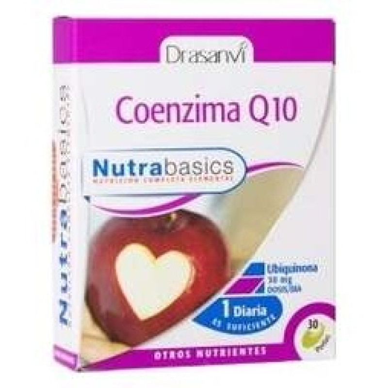 Nutrabasics Coenzima Q10 30mg. 30cap - Drasanvi