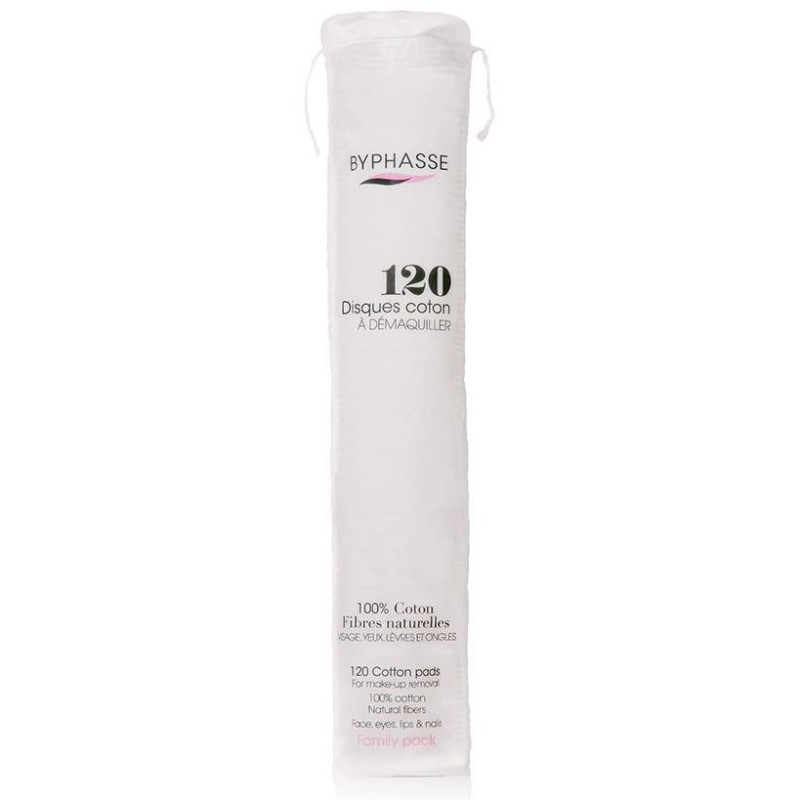 Discos Algodón Desmaquillante 120uds - Byphasse