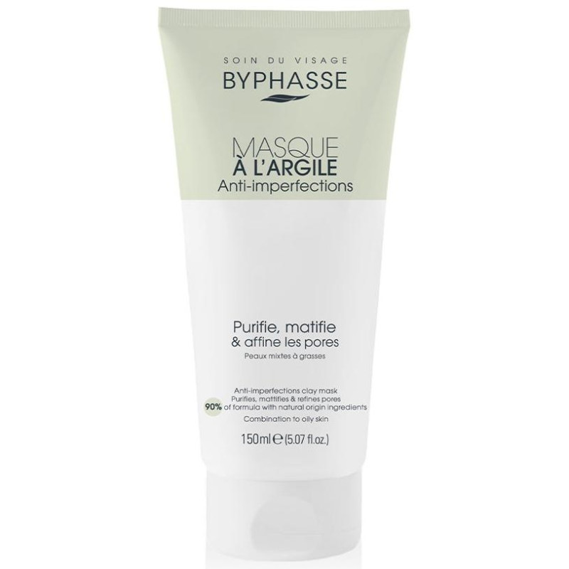 Mascarilla de Arcilla Anti Imperfecciones 150ml - Byphasse