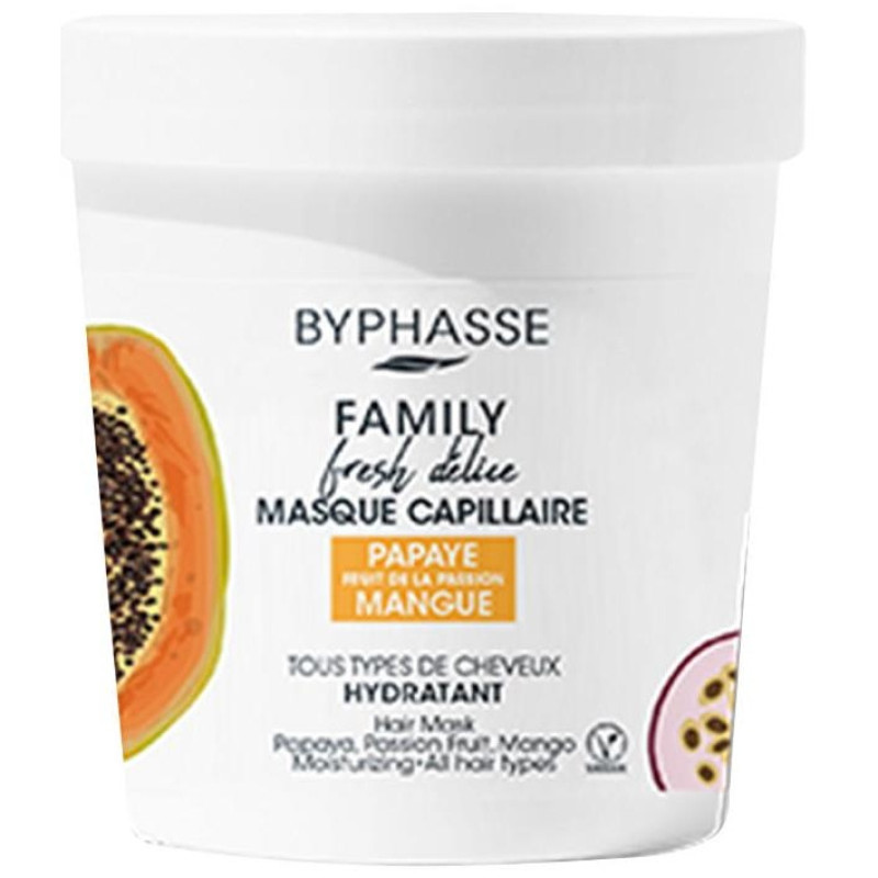 Family Fresh Delice Mascarilla Todo Tipo de Cabello 250ml - Byphasse